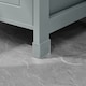 image 9 of SoBuy FRG127-SG,Narrow Bathroom Cabinet with 2 Drawers and 1 Shelf | Grey | Grey | 1