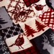 image 4 of Christmas Patchwork Sherpa Fleece Throw