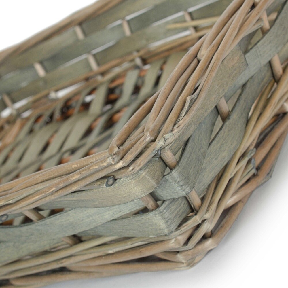 Small Chip wood Tray | Brown | Brown | Small - Tesco Groceries
