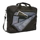 image 3 of Swiss Peak Deluxe Laptop Bag - Black - One Size | Black