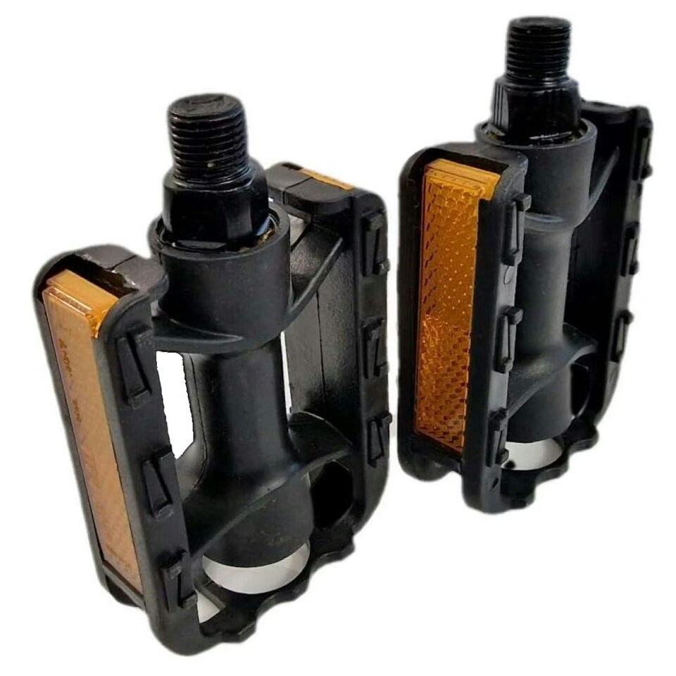 image 1 of Sport Direct 9/16" Junior Resin Bike/E-Bike Reflectors Pedal British Standards