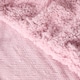 image 4 of OHS 25cm Deep Fitted Soft Teddy Fleece Thermal Warm Bed Sheet, King - Blush Pink