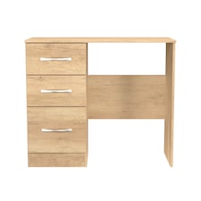 Hampshire 3 Drawer Vanity in Nebraska Oak (Ready Assembled) | Brown | Nebraska Oak