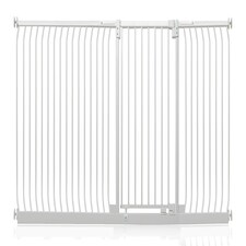Safetots Elite Pressure Safety Gate, 225cm - 234cm, Matt White, Pressure Fit Stair Gate, Baby Gate for Doors Hallways and Spaces, Safety Barrier, Easy Installation