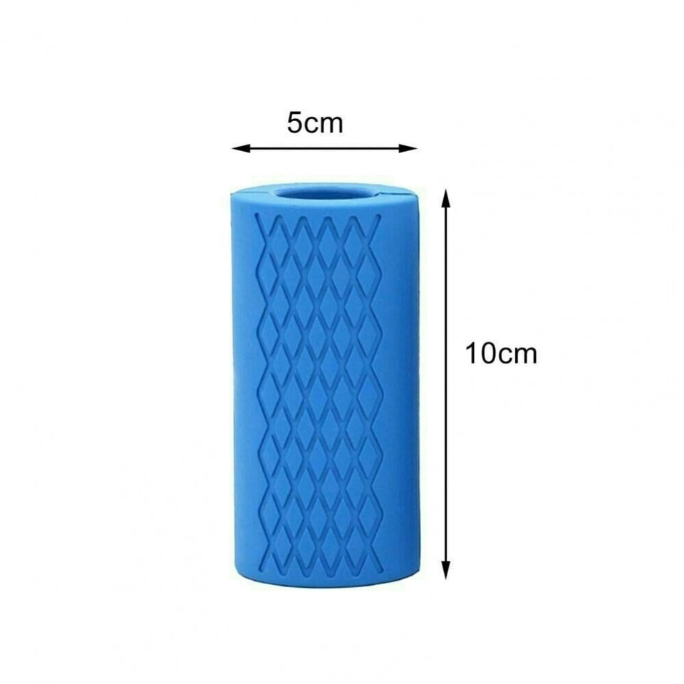 image 1 of Silicone Fat Grip Barbell Dumbbell Grips