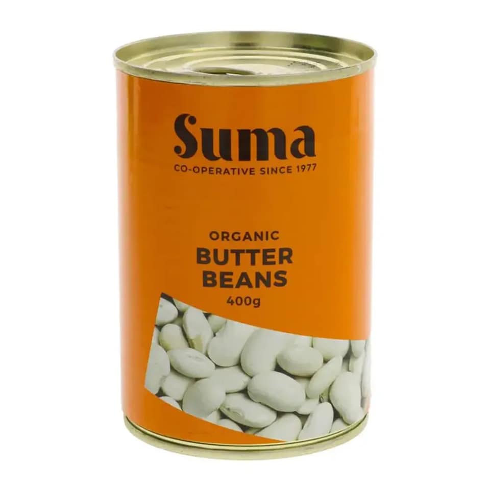 Organic Butter Beans 400g (Suma) | Multi