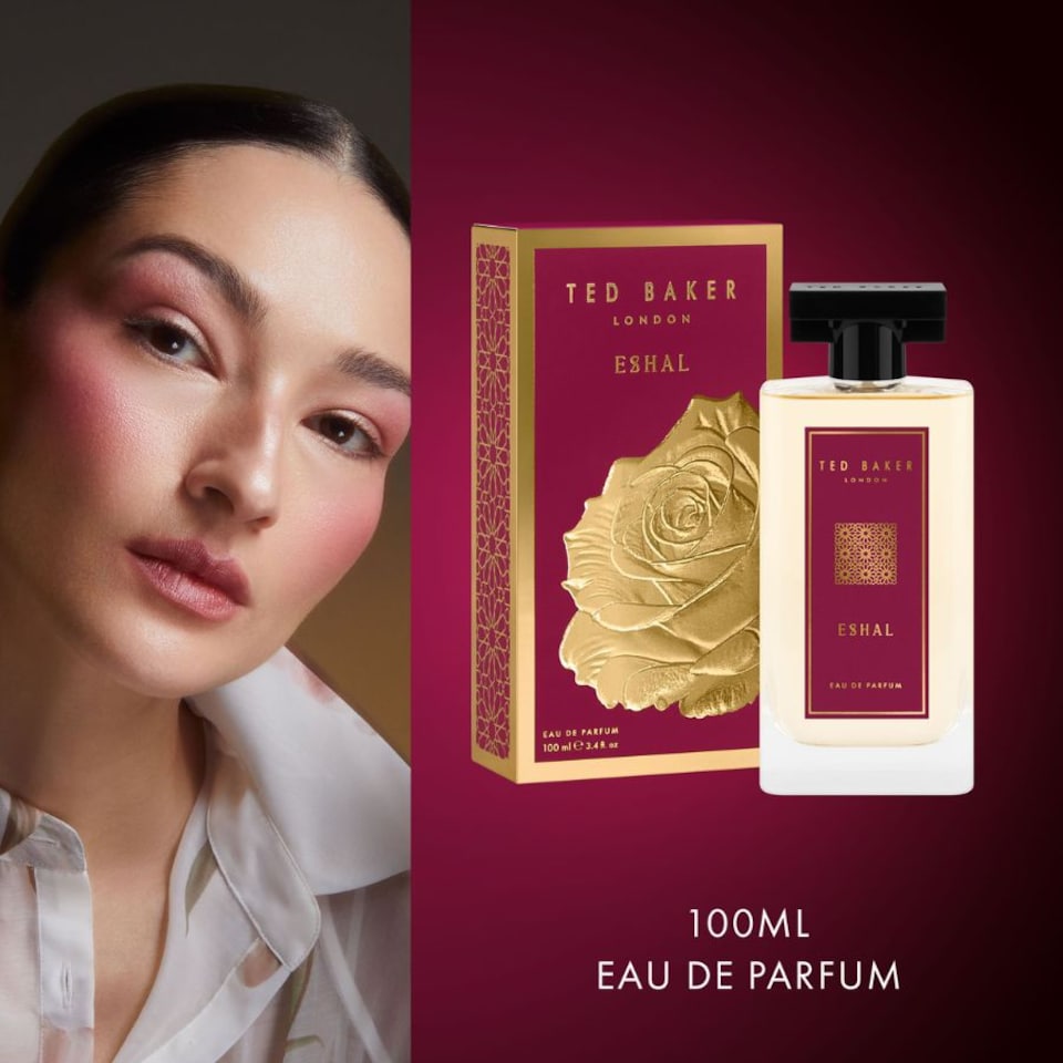 image 1 of Ted Baker Eshal Perfume, Oud, Amber, Vanilla Scent. 100ml