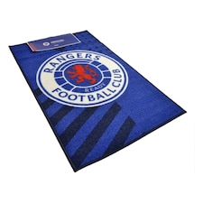 Rangers FC Crest Rug - Royal Blue/White - One Size