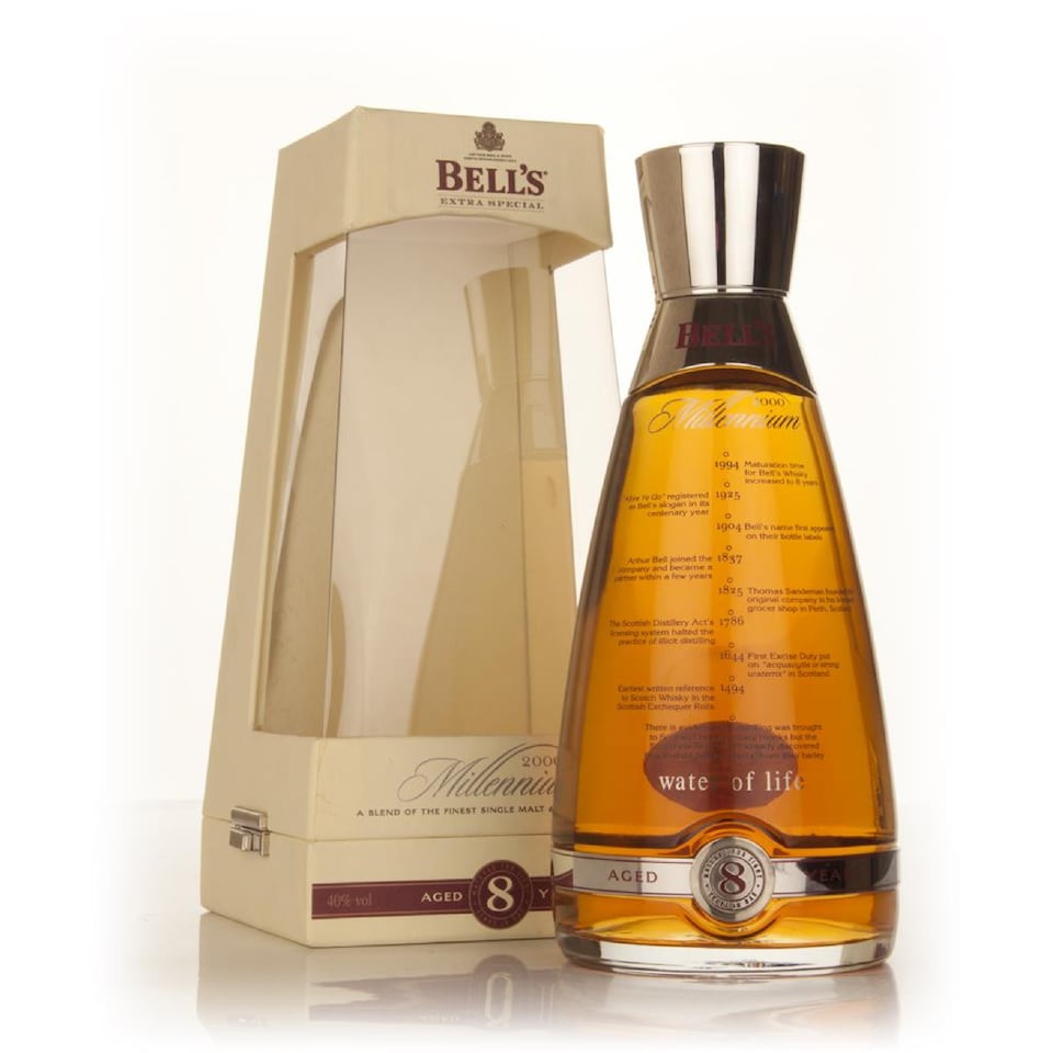 image 1 of Bell's - Millennium Decanter 8 year old Whisky