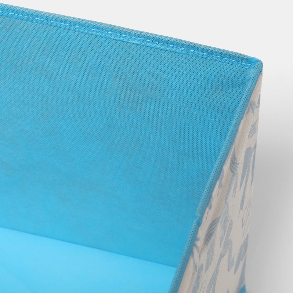 image 1 of OHS 2 x Bows Storage Box Folding Cube Shoe Toy Organiser