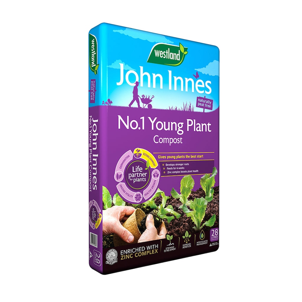 image 1 of Westland John Innes Peat Free No.1 Young Plant Compost - 28L