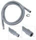 image 9 of SPARES2GO Universal Washing Machine / Dishwasher Fill Hose + Drain Hose Extension Set (5 Metre)