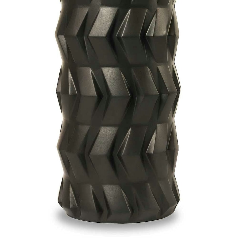 image 1 of Fitness Mad Unisex's Tread EVA Foam Roller, Black, 32 x 13.5 cm