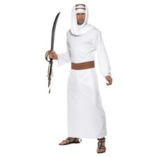 Lawrence Of Arabia Mens Costume - White/Brown - M | Multi | M