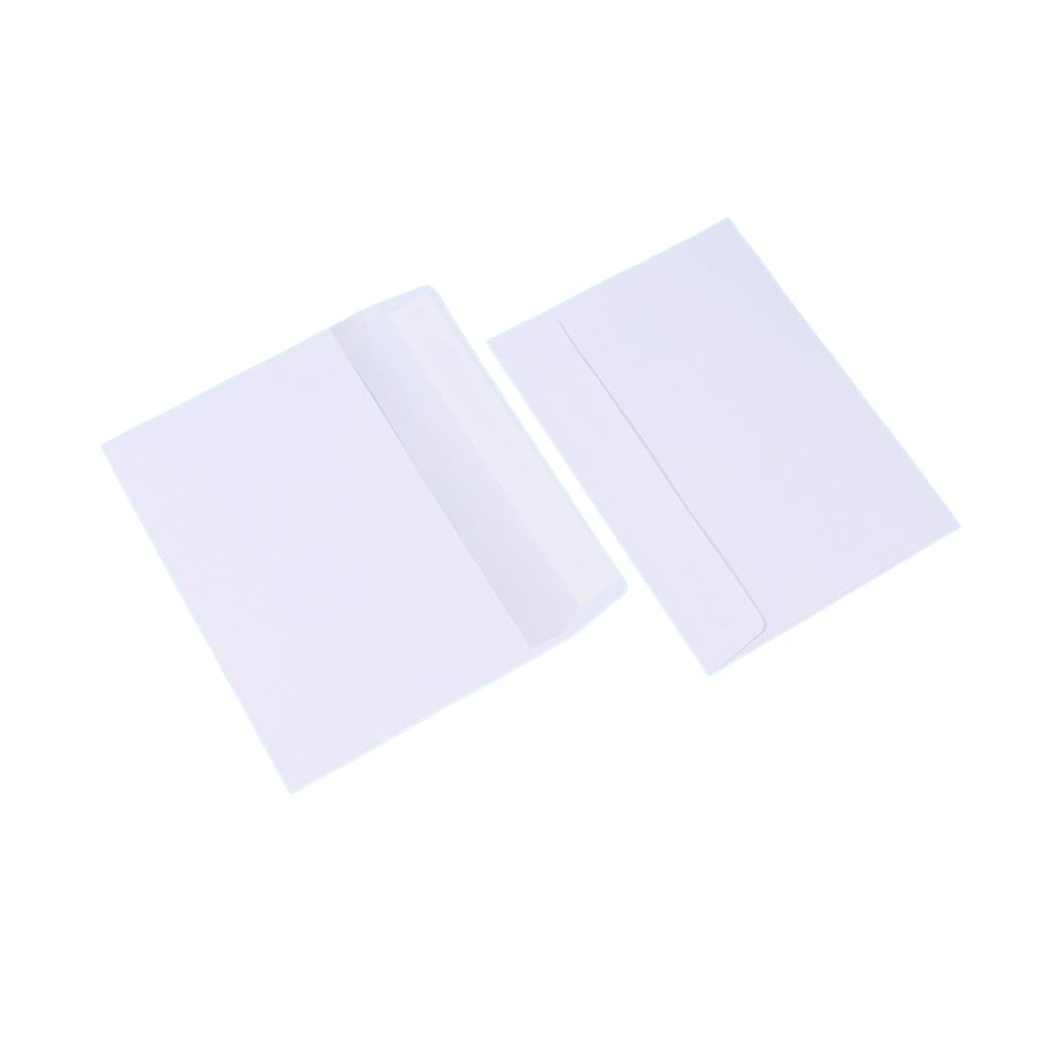 image 1 of Pack of 25 White Plain Paper Self-Adhesive Mailing Envelopes 11.4 x 16.2cm