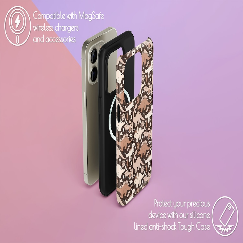 image 1 of Subtle Dino Brown | iPhone 16 Plus
Magsafe