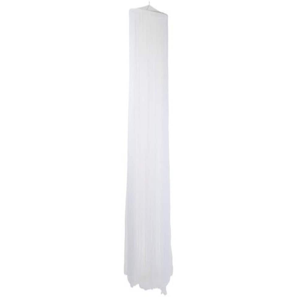 image 1 of Mosquito Net for Bed Camping and Travel Use - Compact Lightweight Travel-Friendly Mosquito Net for Outdoor Adventures White