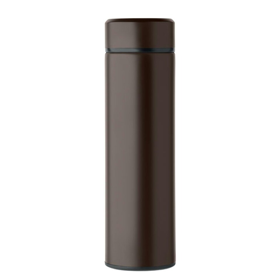 image 1 of MidOcean Nunavut Double-Walled 420ml Bottle - Chocolate - One Size Brown | One Size