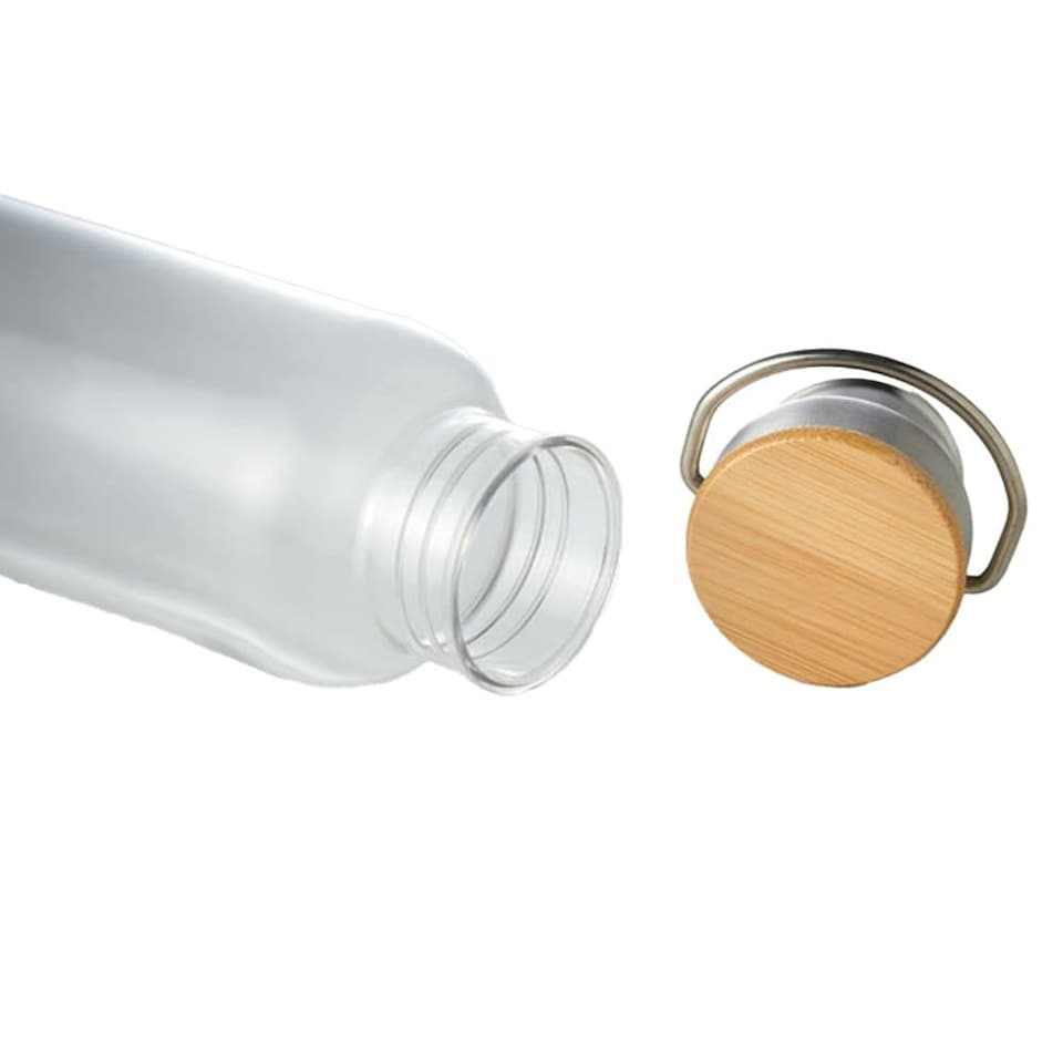 image 1 of MidOcean Helsinki Basic Bamboo Tritan 800ml Bottle - Transparent - One Size | Clear | One Size