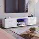 image 1 of Vida Designs Cosmo 2 Door LED TV Unit Entertainment Stand, 160cm, White | White | 1