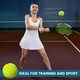 image 5 of BLUOM Pack Of 24 Tennis Balls Pack with Mesh Carry Bag for All Courts Pressureless