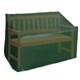 image 1 of Oypla Waterproof 4ft 1.2m Garden Furniture 2 Seater Bench Seat Cover Green