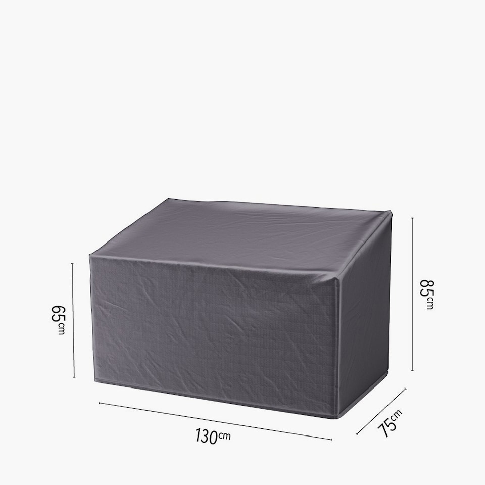image 1 of Platinum AeroCover Waterproof Ripstop Polyester Garden Bench Cover W130 x D75 x H85 cm