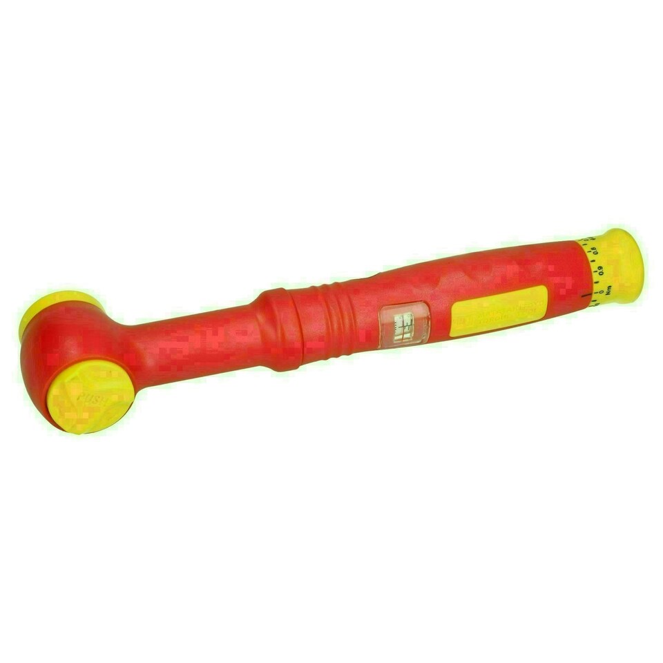 image 1 of 3/8" Drive VDE Insulated Torque Wrench 5 - 25 Nm / 3.7 - 18.4 ft/lbs 1000 V