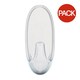 image 1 of Command Clear Hooks (Pack Of 2) - Clear - M