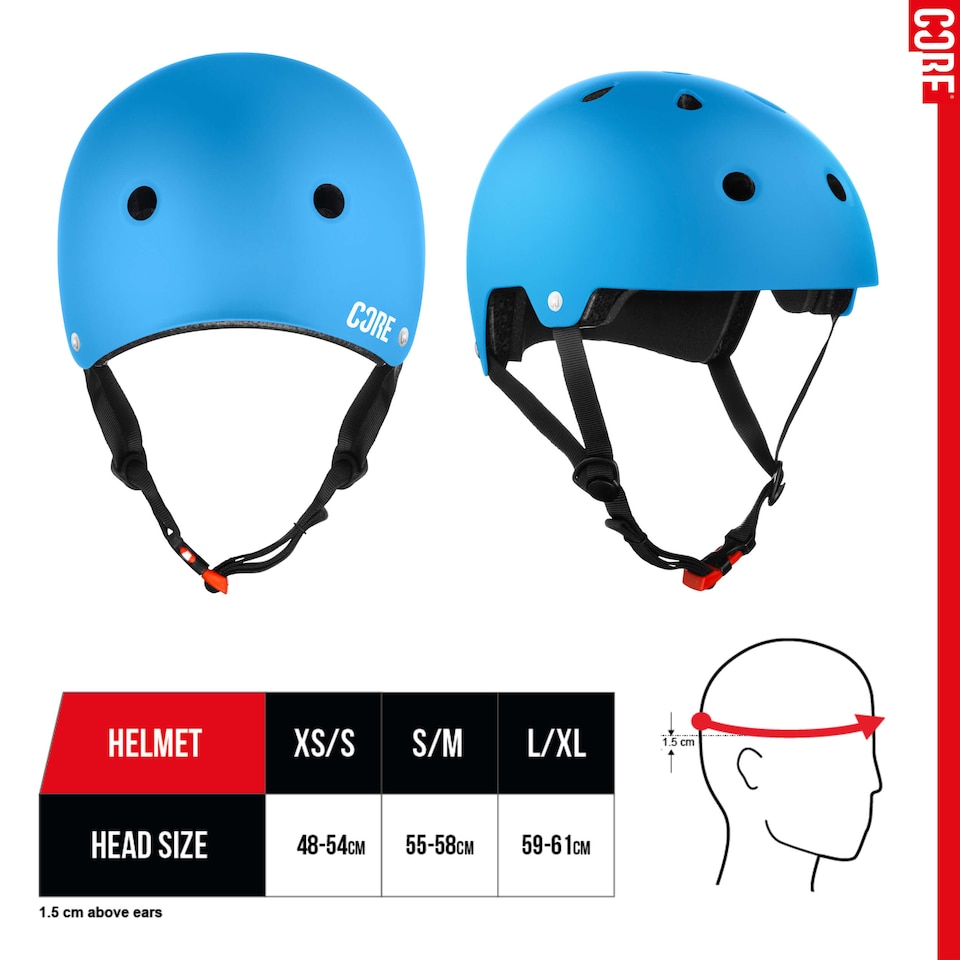 image 1 of CORE Action Sports Helmet