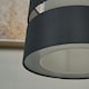 image 2 of ValueLights Sophia Large Black 2 Tier Ceiling Light Shade