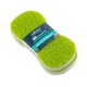 image 1 of Minky Sponge Scourer (Pack of 2) | Green | Green | One Size | 1