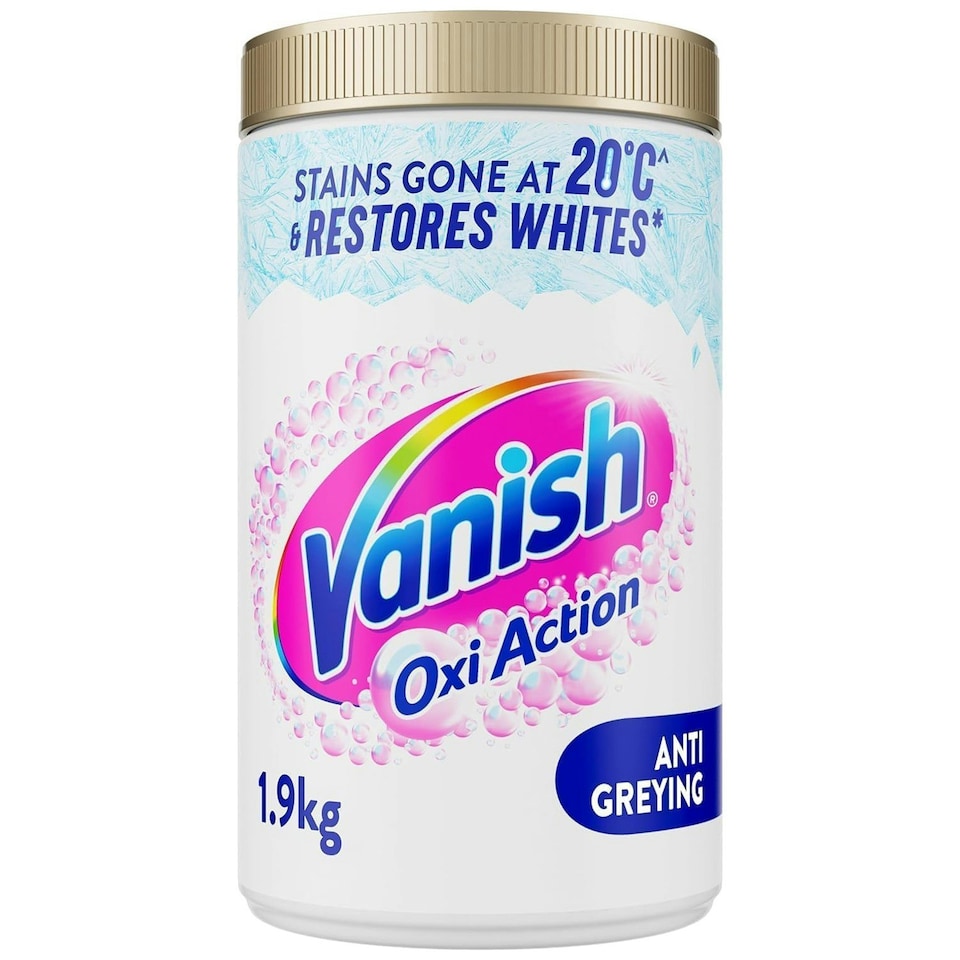 image 1 of Vanish Gold Oxi Action Stain Remover, Whitening Booster Powder & Colour Spray Bundle