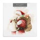 image 2 of Hallmark 25499884 Gallery Christmas Card Pack"Santa and Snowman" - 10 Cards, 2 Designs