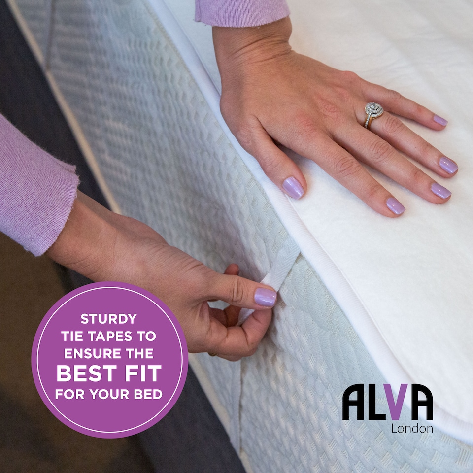 image 1 of Alva London - Electric Under Blanket - Double - Tie-Down - 120x135cm - Single Controller
