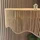 image 2 of CGC Francesca Large 60cm Natural String Round Scallop Woven Easy-Fit Lampshade