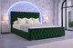 image 2 of The Luxury Duke 3FT Single Bed Frame in Green Plush