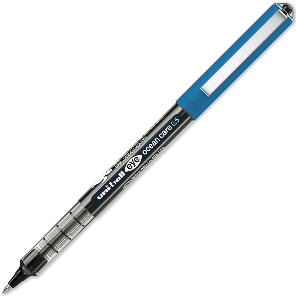 image 1 of Uni-Ball Eye Ocean Care Rollerball Pens UB-150ROP 0.5mm Pack of 12