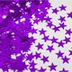 image 1 of 5 pk Purple Star Confetti (14g each)