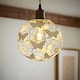 image 2 of ValueLights Modern Cream Butterfly Wire Frame Globe Ceiling Pendant Light Shade
