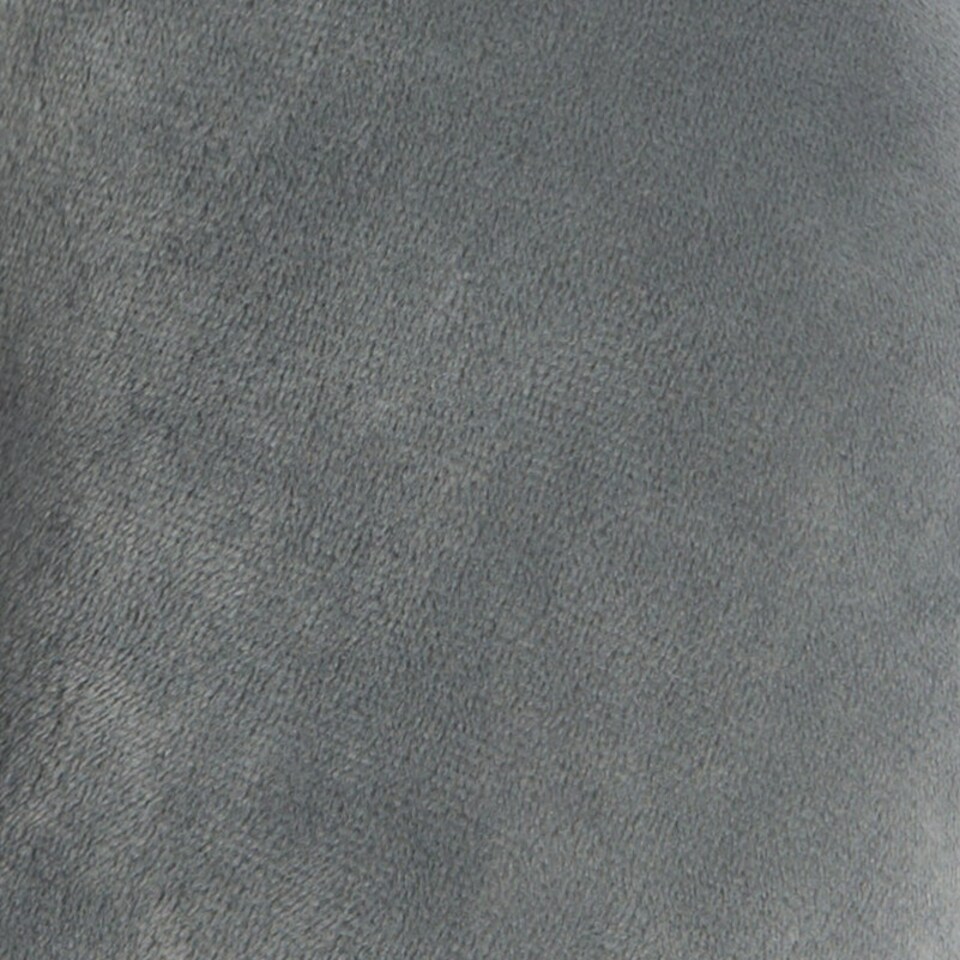 image 1 of OHS Soft Plain Plush U-Shaped Comfort Support Travel Neck Pillow, Grey