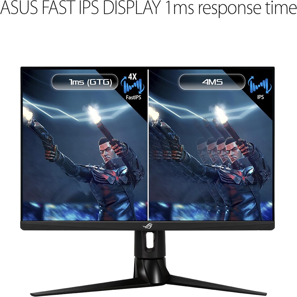 image 1 of ASUS ROG Swift XG27AQV 27" 2560 x 1440 Wide Quad HD IPS 170Hz FreeSync Premium 1ms Curved Gaming Monitor