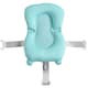 image 8 of HOMCOM Baby Bath Tub for Toddler Foldable w Baby Cushion for 0-3 Years Green