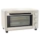 image 1 of HOMCOM Mini Oven 21L Electric Grill w/ Adjustable Temp Timer 1400W, Cream