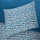 image 6 of Pebbles Polyester Duvet Cover Set with Pillowcase Green | King