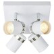 image 1 of Camden 4 Light White Ceiling Spotlight Plate