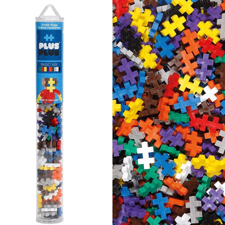 image 1 of Plus Plus "Mini Basic Mix" Stones Building Set