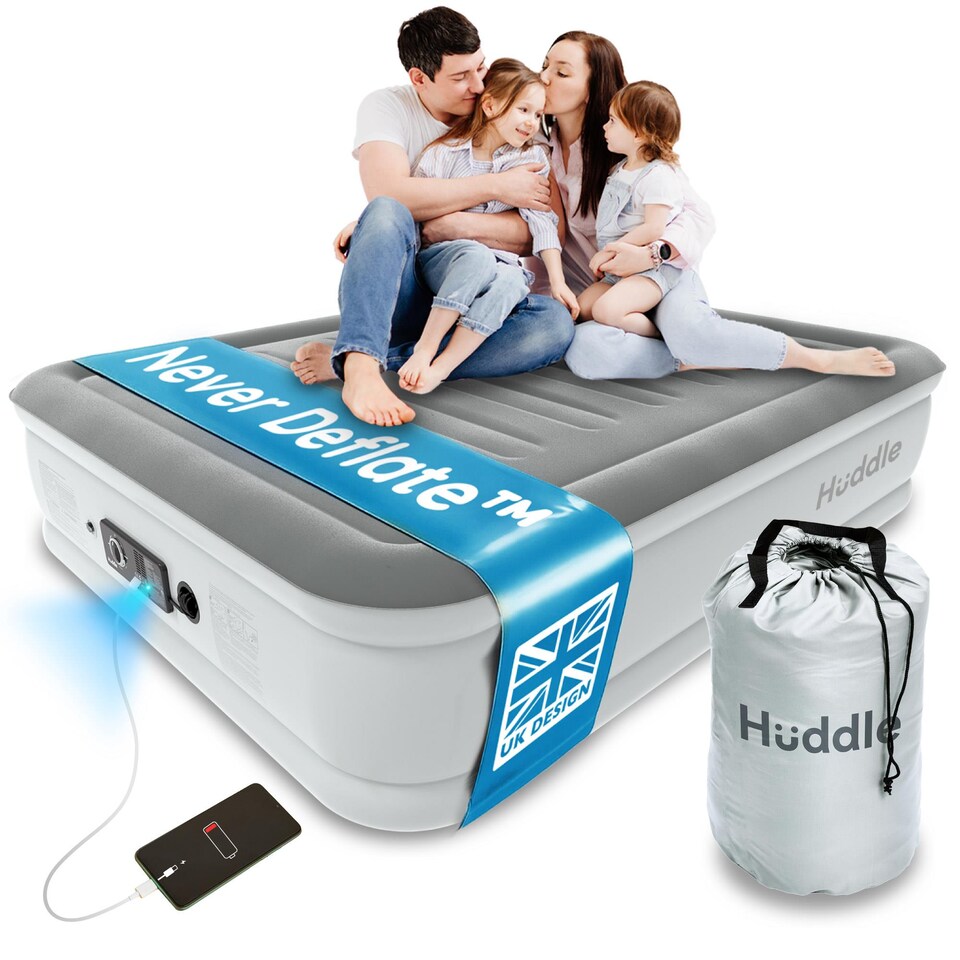image 1 of HUDDLE NEVER DEFLATE AIR BED - KING