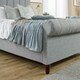 image 4 of Sally Linen Superking Bed Frame - Grey