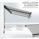 image 8 of Outsunny 3 x 2m Electric Retractable Awning, Aluminium Frame, Light Grey | Grey | 1